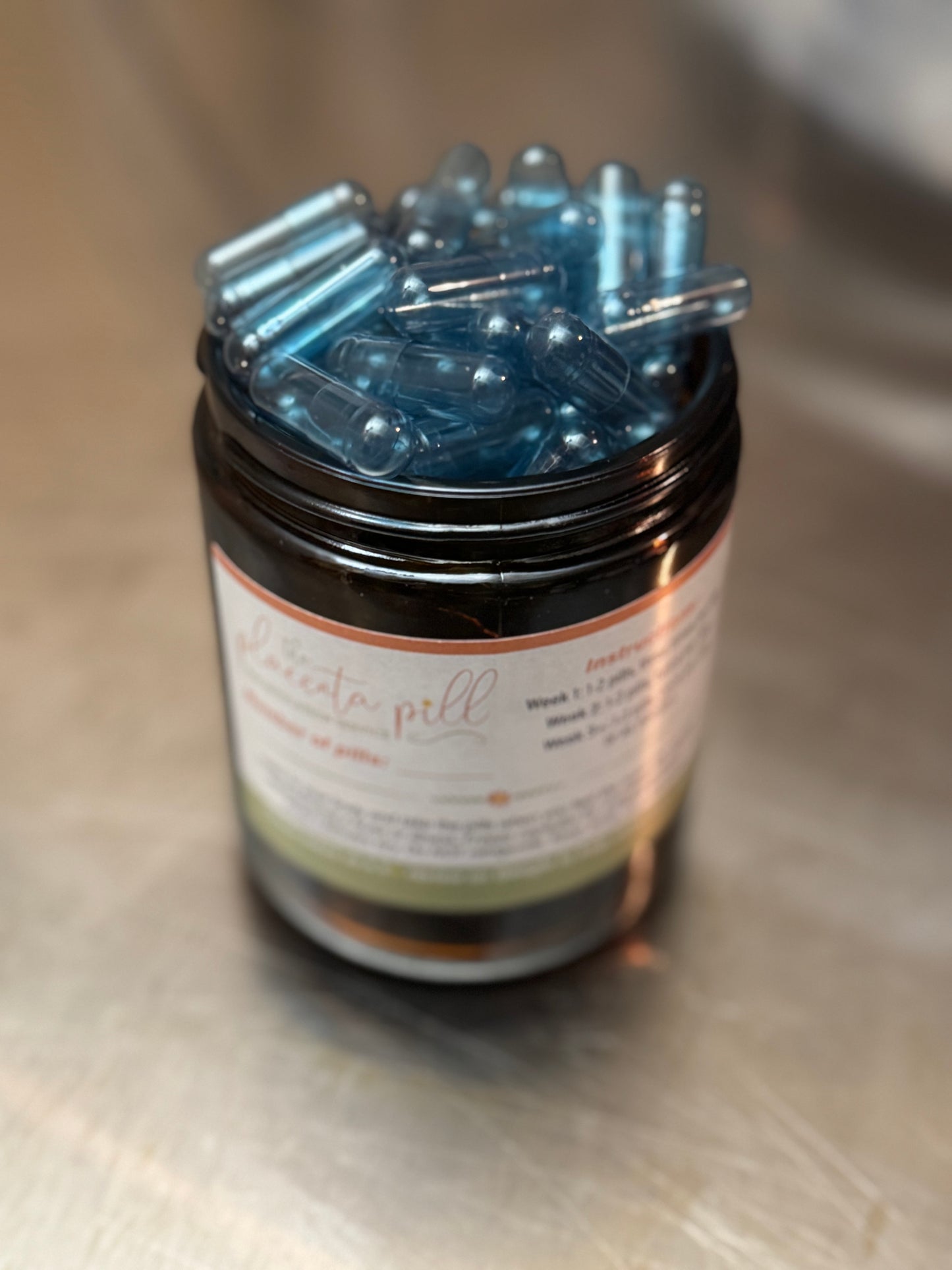 Blue Spirulina Capsules (Add on Only)